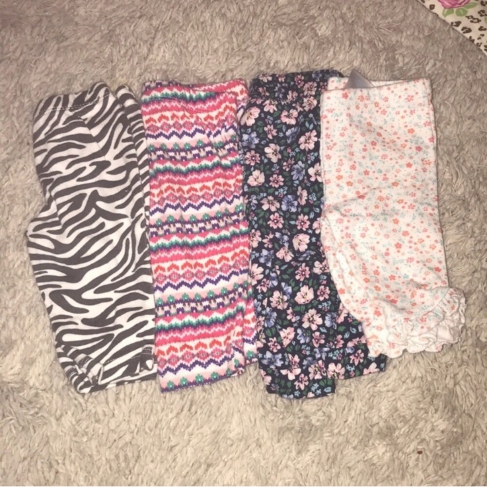 Four newborn pants
